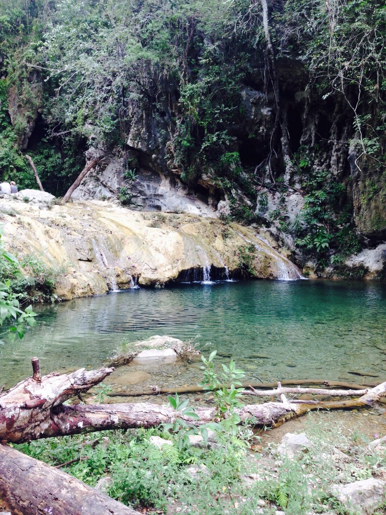 Ta daaa. The waterfall.