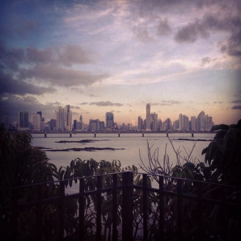 Hola Panama City. View from Casco Viejo waterfront