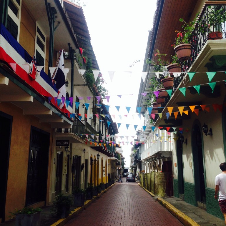 Colourful Panamanian streets