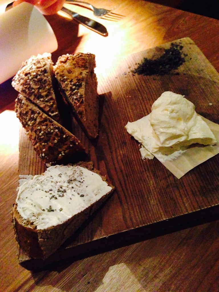 Icelandic soda bread and whipped butter