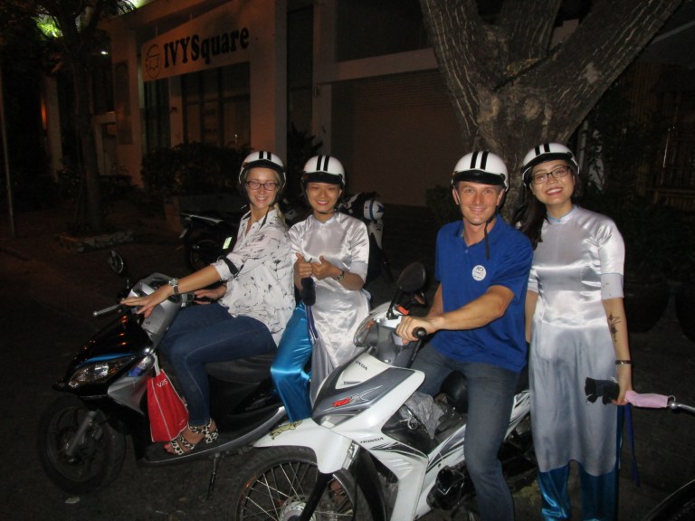 They didn't really trust us to drive....