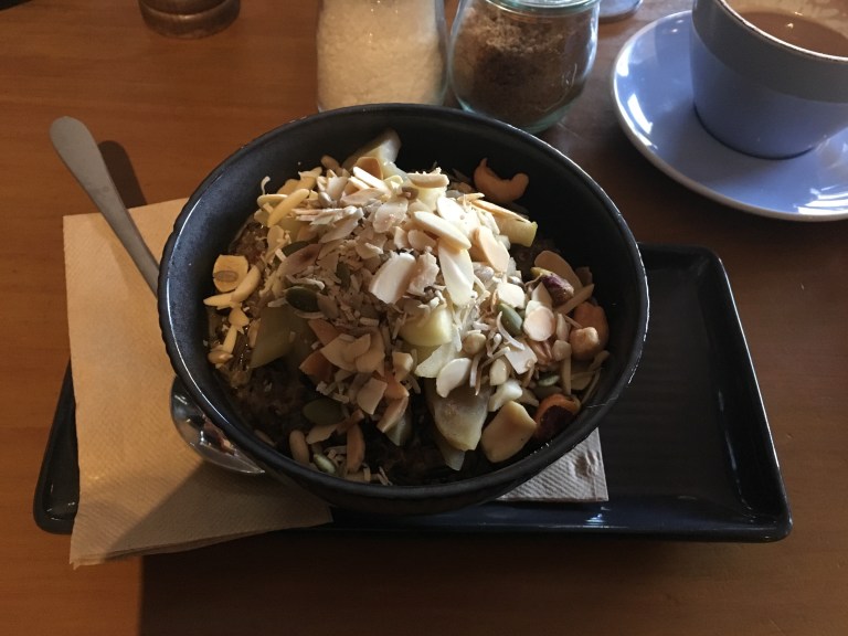 Served as breakfast and a morning snack!